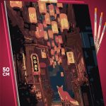 Картина по номерам Животные лиса Япония 40x50