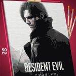 Картина по номерам Resident Evil Игра Леон Кеннеди 40x50