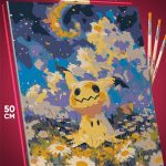 Картина по номерам Покемоны Аниме Пикачу арт 40x50