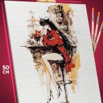 Картина по номерам Сейлор Мун Аниме Сейлор Марс 40x50