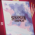 Картина по номерам Сериалы Кино Очень странные дела 40x50