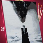 Картина по номерам Игра престолов Дейнерис Таргариен 40x50