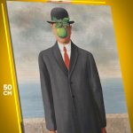 Картина на стену Репродукция Сын человеческий 40x50