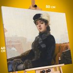 Картина на стену Репродукция Незнакомка 40x50