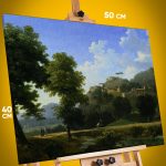 Картина на стену Репродукция Итальянский пейзаж 40x50