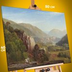 Картина на стену Репродукция Юниата, Вечер 40x50