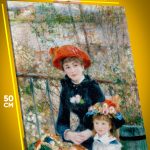 Картина на стену Репродукция Две сестры 40x50
