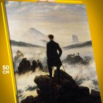 Картина на стену Репродукция Странник над морем тумана 40x50