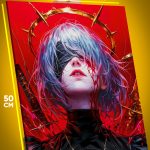 Картина на стену Nier: Automata Игра Аниме 2B 40x50