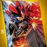 Картина на стену Sonic мультфильм Шэдоу Ёж 40x50