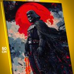 Картина на стену Звездные войны Дарт Вейдер 40x50