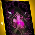 Картина на стену Мультфильмы Чародейки Нерисса 40x50