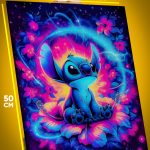 Картина на стену Мультфильмы Дисней Лило и Стич 40x50