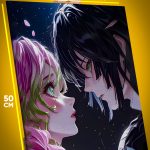 Картина на стену Клинок рассекающий демонов Аниме 40x50