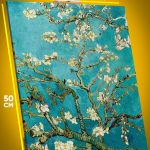 Картина на стену Репродукция Цветущие ветки миндаля 40x50