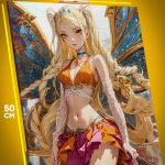 Картина на стену Мультфильмы Клуб Винкс Стелла 40x50