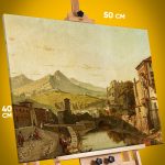 Картина на стену Репродукция пейзаж 40x50