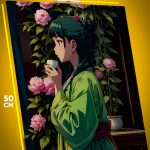 Картина на стену Монолог фармацевта Аниме Мао Мао 40x50