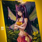 Картина на стену Мультфильмы Клуб Винкс Муза 40x50