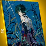 Картина на стену Геншин Импакт Игра Сяо 40x50