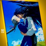 Картина на стену Хаяо Миядзаки Аниме Ходячий замок Хаула 40x50