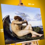 Картина на стену Репродукция Падший ангел 40x50